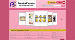 Desktop Screenshot of abacusmanufacturers.co.in